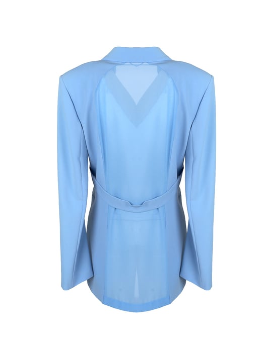 Patrizia Pepe Chaqueta de mujer azul - Image 3