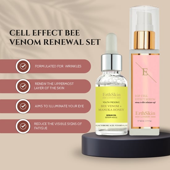 Aceite Serum Veneno de Abeja + Miel de Manuka 30ml + SÉRUM EFECTO CELULAR EGF 60ML - Image 3