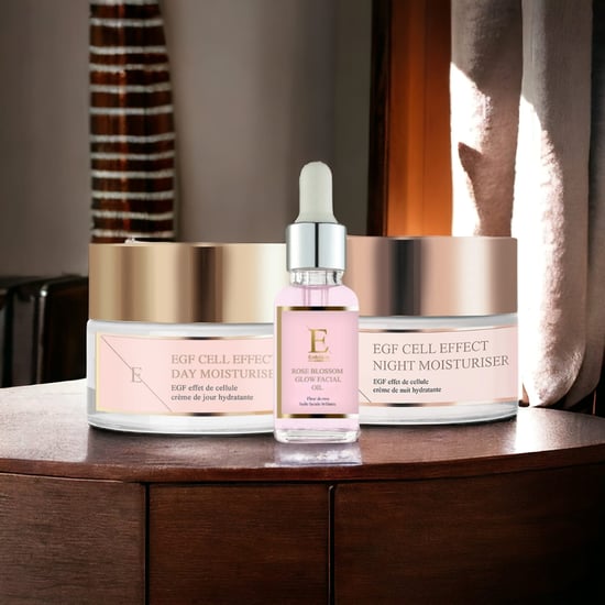 EGF Cell Effect Crema hidratante de día + EGF Cell Effect Crema hidratante de noche + Aceite facial de Flor de Rosa 30ml - Image 2