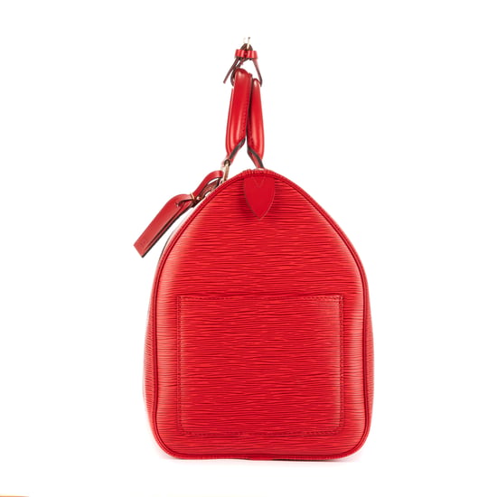 Louis Vuitton Keepall 45 en Rojo Piel de becerro - Image 3