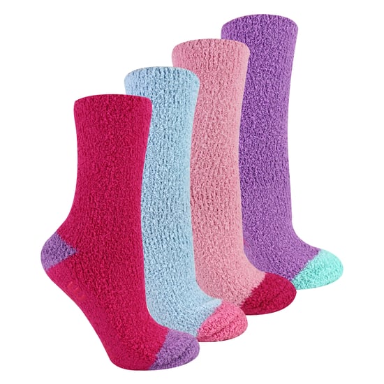 Pack de 4 calcetines para mujer Funny Cake Socks | Soft Fluffy Novelty Non Slip Gift Socks - Image 4