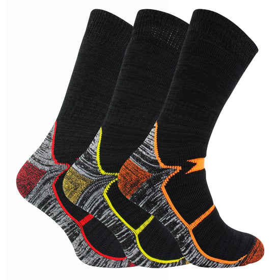 Calcetines de trabajo térmicos de algodón para hombre - Image 4