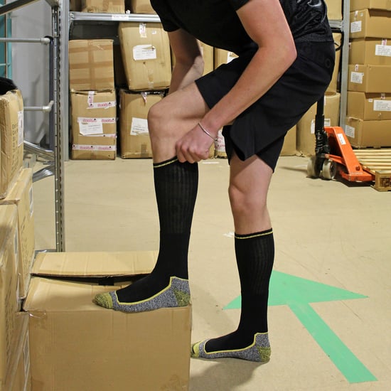 Calcetines de trabajo de bambú para hombre con puntera de acero | Anti sudor Heavy Duty - Image 4