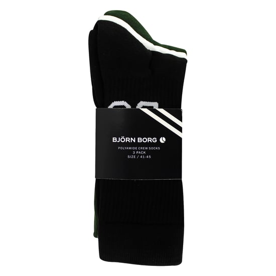 Lote de 3 calcetines Core Sport Ribbbed Top Crew para hombre - Image 2