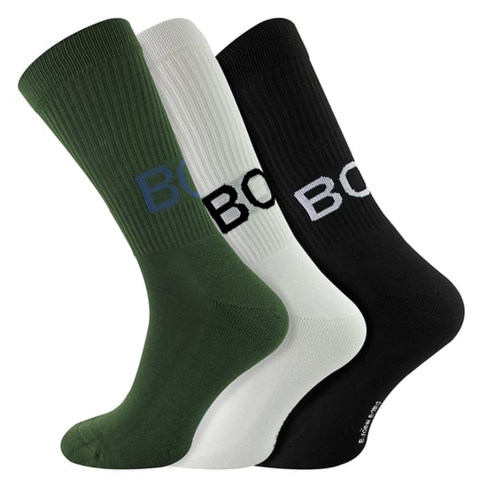 Lote de 3 calcetines Core Sport Ribbbed Top Crew para hombre - Image 4