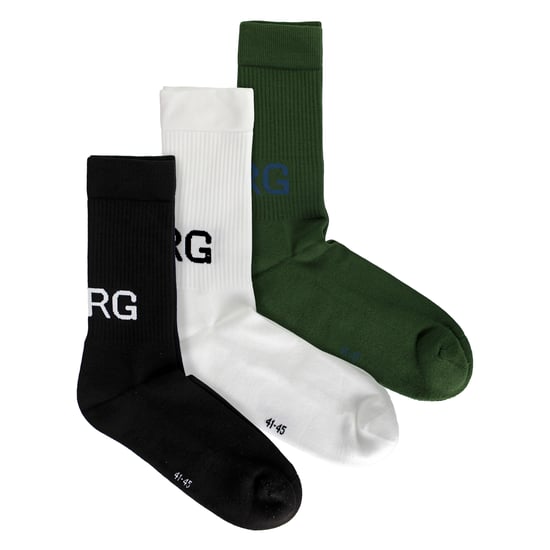 Lote de 3 calcetines Core Sport Ribbbed Top Crew para hombre - Image 5