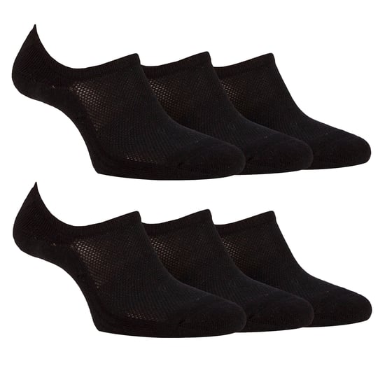 Pack de 6 Calcetines Invisibles de Bambú para Mujer con agarre en el talón - Image 3