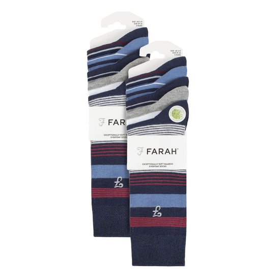 Paquete múltiple de 10 pares de calcetines de bambú brillante para hombre - Image 2