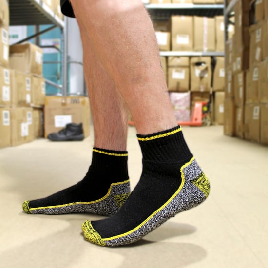 24 Pares Multipack Calcetines de Trabajo de Bambú Cortos y Transpirables para Hombre - Image 4