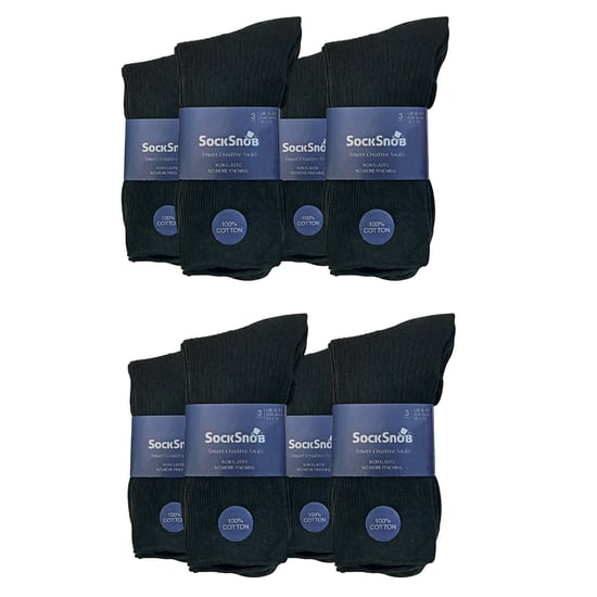 100% Algodón Calcetines no elásticos transpirables para hombre - Image 2