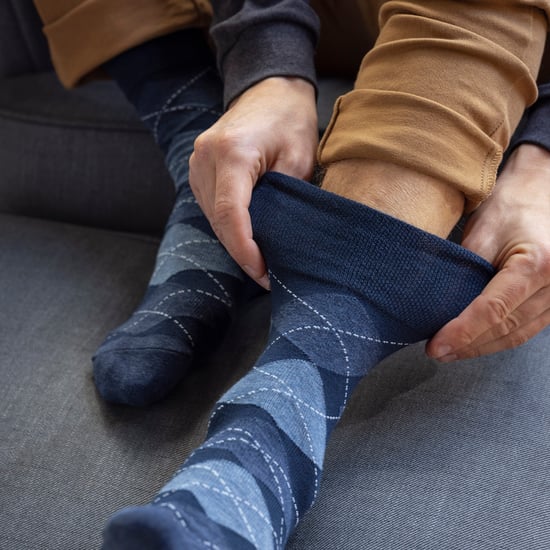 6 pares de calcetines para hombre NO ELÁSTICOS de algodón con dibujos novedosos - Image 5
