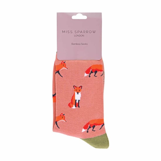 1 paquete de calcetines de bambú con estampado de animales para mujer - Image 2