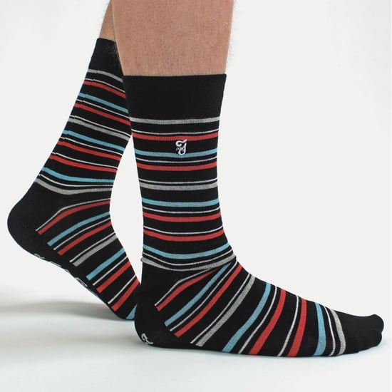 Paquete múltiple de 10 pares de calcetines de bambú brillante para hombre - Image 4