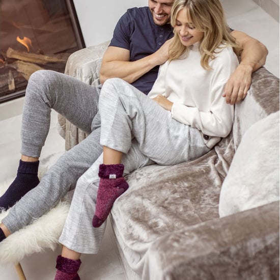 Calcetines de Cama con Plumas para Mujer Cuddly Fluffy Sliper - Image 5