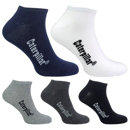 Calcetines de trabajo de algodón para hombre 5 pack - Image 4