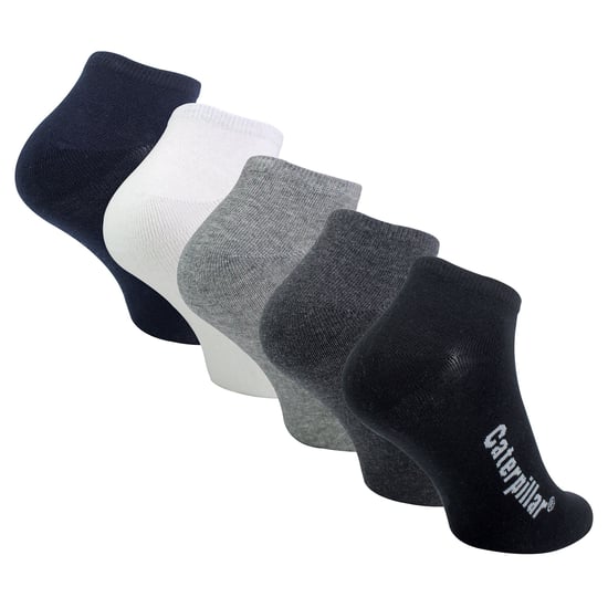 Calcetines de trabajo de algodón para hombre 5 pack - Image 5
