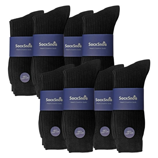 24 Pares Multipack Mens Ultimate Comfort 100% Algodón Calcetines - Image 2