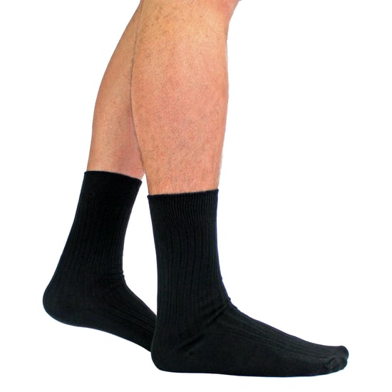24 Pares Multipack Mens Ultimate Comfort 100% Algodón Calcetines - Image 3