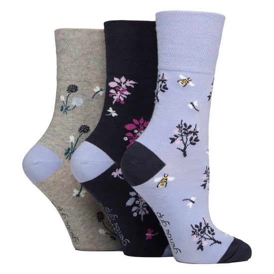 6 Pares Calcetines Diabéticos No Elásticos para Mujer - Image 3