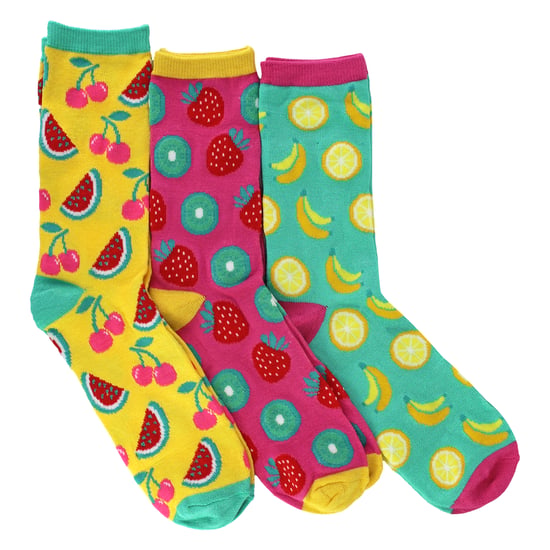 Lote de 6 calcetines de bambú con diseño de comida para mujer. - Image 5