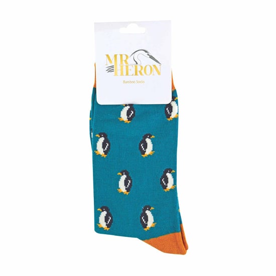 1 paquete de calcetines de bambú con estampado de animales para hombre - Image 2