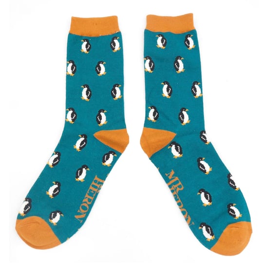 1 paquete de calcetines de bambú con estampado de animales para hombre - Image 4