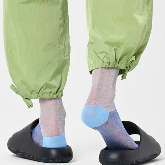 Calcetines finos y coloridos con purpurina para hombre y mujer - Image 3