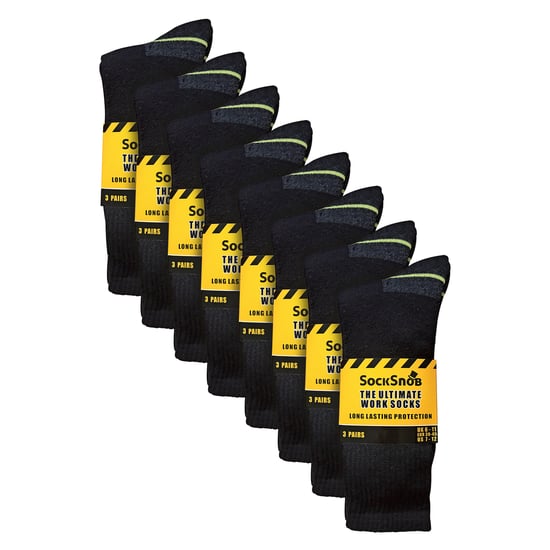 24 pares de calcetines de trabajo Ultimate Cotton Rich Multipack para hombre - Image 2