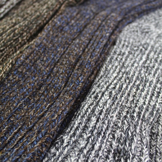 Paquete de 6 calcetines de alpaca acanalados para hombre - Image 5