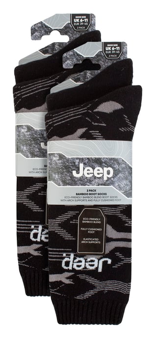 Calcetines de Bambú para Hombre | Calcetines Gruesos y Resistentes | Calcetines Ideales para Senderismo - Image 2