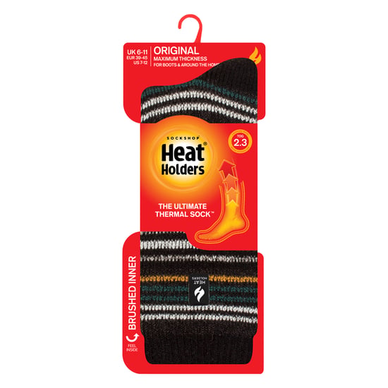 Calcetines térmicos de rayas para invierno - Image 2