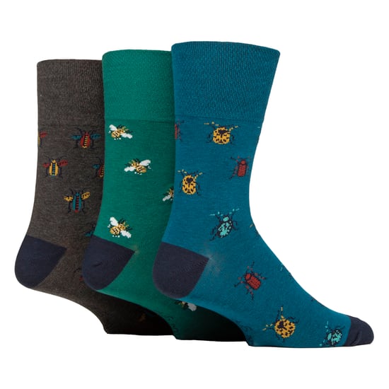 6 Pares Calcetines Diabéticos Soft Top No Elásticos Para Hombre - Image 3
