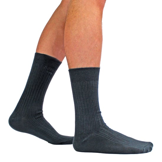 24 Pares Multipack Mens Ultimate Comfort 100% Algodón Calcetines - Image 3