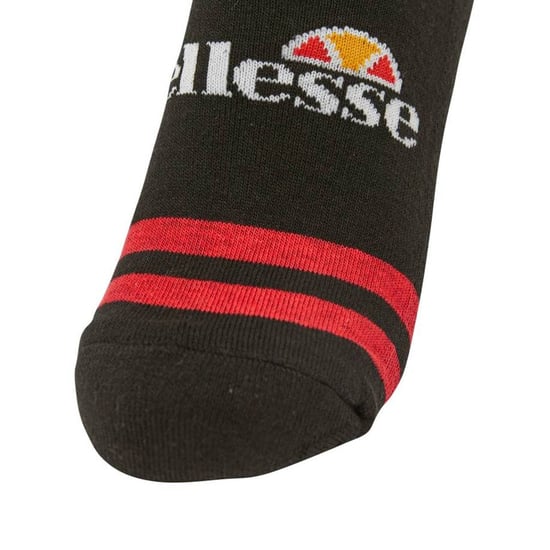 Ellesse 3 Pack Trainer Liner Sock in Black - Image 3