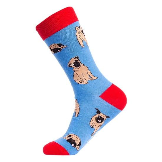 Perro Patrón Novedad Unisex Funny Calcetines de vestir - Image 2
