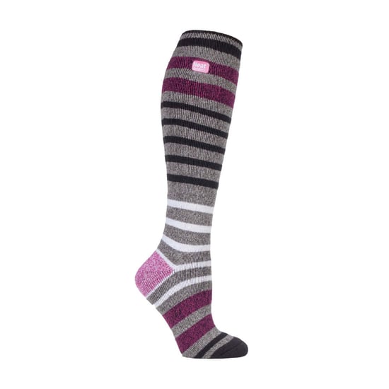 Calcetines térmicos finos extra largos y ligeros hasta la rodilla para mujer - Image 1