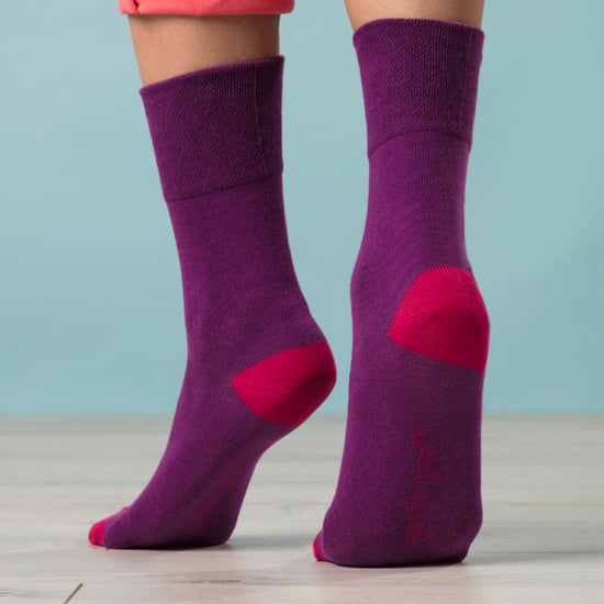 6 Pares Señoras NO ELASTIC Algodón Rico Vida Silvestre Perros Gatos Patterned Calcetines - Image 4