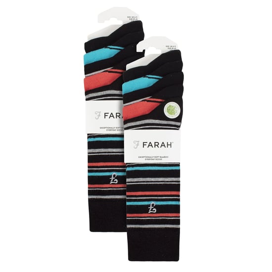 Paquete múltiple de 10 pares de calcetines de bambú brillante para hombre - Image 2