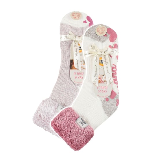 Paquete de 2 calcetines suaves de mujer con puños - Image 2