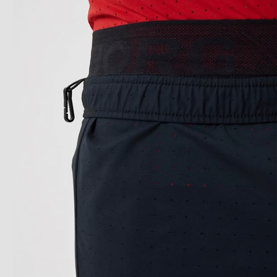Pantalones cortos deportivos perforados transpirables y ligeros para hombre - Image 5