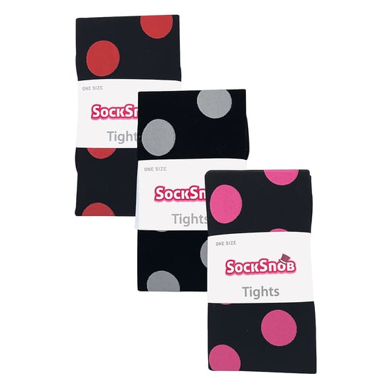 3 Pair Multipack Ladies 80 Denier Tights | Mallas Suaves Estampadas - Image 2