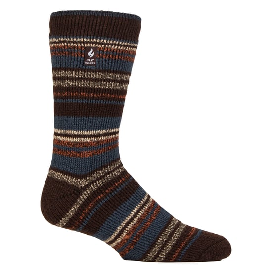 Calcetines térmicos para hombre con rayas para el invierno - Image 1