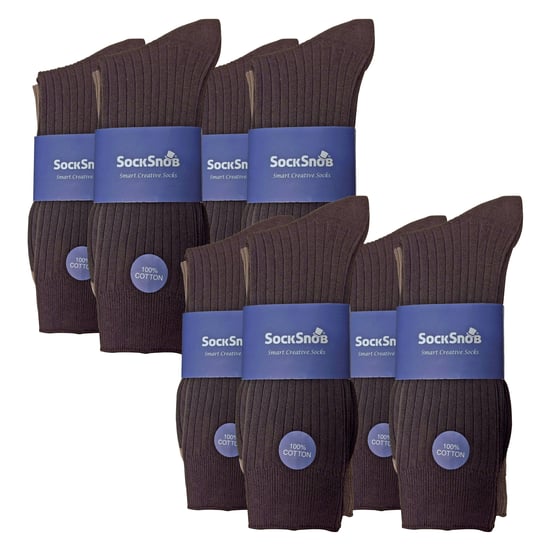 24 Pares Multipack Mens Ultimate Comfort 100% Algodón Calcetines - Image 2