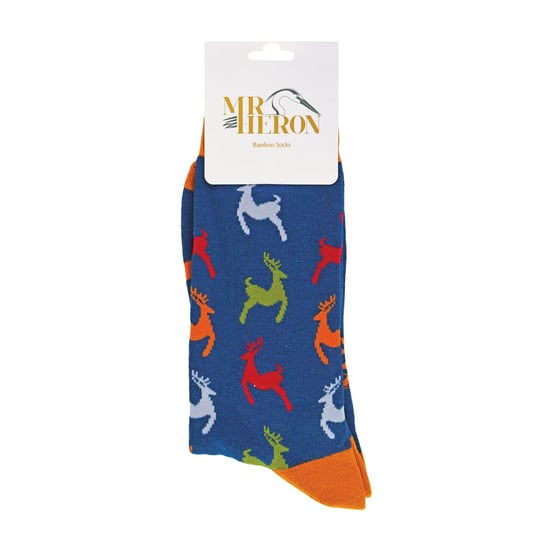 1 paquete de calcetines de bambú con estampado de animales para hombre - Image 2