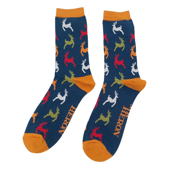1 paquete de calcetines de bambú con estampado de animales para hombre - Image 4