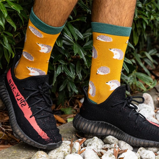 1 paquete de calcetines de bambú con estampado de animales para hombre - Image 3