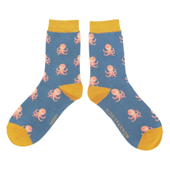1 paquete de calcetines de bambú con estampado de animales para mujer - Image 4