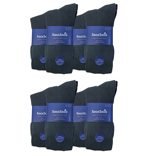 100% Algodón Calcetines no elásticos transpirables para hombre - Image 2