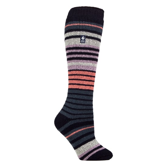 Calcetines térmicos de esquí a rayas para mujer - Image 1