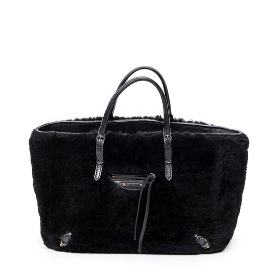 Balenciaga Mini Papier A4 Tote en Negro Piel de becerro - Image 1